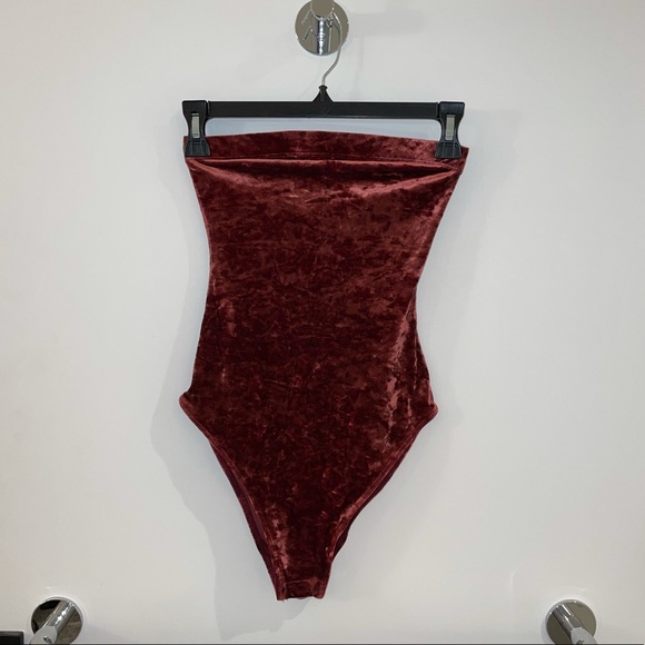 Urban Outfitters Tops - Urban Outfitters x Out from Under velvet bodysuit